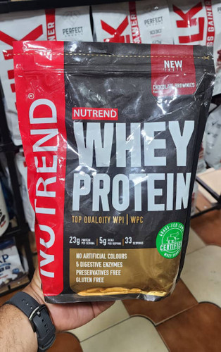 پروتیین وی ناترند شکلاتی یک کیلویی + اسکوپ مارک دار